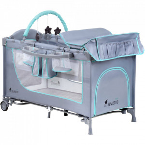 Patut de voiaj Comfort Plus, gri-menta