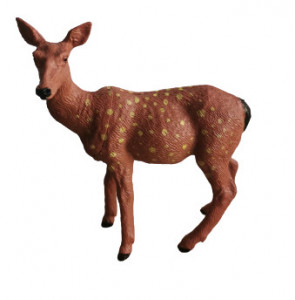 Set Figurine Animale salbatice romanesti din padure , 6 piese, multicolor