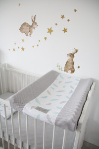 Tiny Star - Husa Pentru Salteaua De Infasat, Plumes, 50 cm x 70 cm