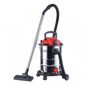 Camry - Aspirator industrial suprafete umede / uscate, de curatat masina, cenusa, spatii industriale, 1400 W , priza de scule electrice, CR- 7045
