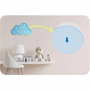 Lampa de veghe, decor pentru camera copilului, Ricokids, Norisori
