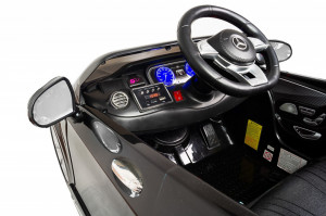 Masinuta electrica cu telecomanda pentru Copii Toyz MERCEDES-BENZ S63 AMG 12V Black