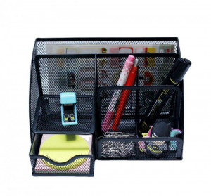 Organizator metalic pentru birou, incapator, practic, rezistent, estetic, Severno
