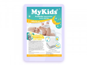 Protectie Impermeabila MyKids Pentru Patut Saltea 90x40 CM