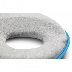 Qmini - Perna ergonomica pentru copii impotriva plagiocefaliei, 22x22 cm, Turcoaz