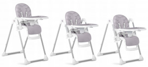 Scaun de masa reglabil, Nukido, Tulo, Grey Heather