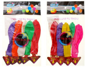 Set 5 baloane colorate stralucitoare, 30 cm, Jokomisiada, ZA1591