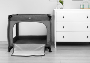 Tarc de joaca 83x83 cm Caretero QUADRA Grafit
