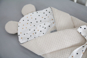Tiny Star - Paturica de Infasat BabyHorn Sweet Confetti & Beige