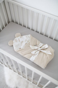 Tiny Star - Paturica de Infasat BabyHorn Sweet Grain & Ivory
