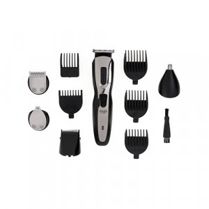 Adler - Trimmer multifunctional 5 în 1, aparat de tuns, aranjat barba, Negru, AD-2924