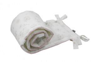 Aparatoare pentru patut copii, Bumbac, 30 cm x 180 cm, Tiny Star Love
