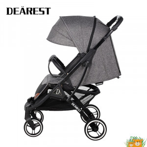 Carucior sport pentru copii, usor, pliere tip troller, suporta pana la 22 kg, Dearest, 819 Grey
