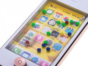 Jucarie interactiva, Telefon cu Apa, Buton, Bile, Obstacole, Jokomisiada, ZA2188