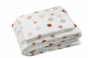 Lenjerie de pat pentru copii Tiny Star Sunshine 100 x 75 cm