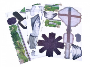 Puzzle 3D, Marile Arhitecturi ale lumii, Statuia lui Iisus din Rio de Janeiro, 22 de piese