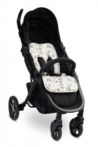 Saltea suplimentara pentru carucior 100% bumbac Sensillo MINKY Padure