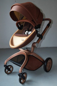 Set 3 in 1 - Carucior Hot Mom Premium Coffe 2 in 1 + Scoica auto Joie i-Size i-Gemm 2 Pebble