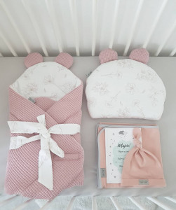 Tiny Star - Set Nou-Nascut Rosewater, Invelitoare, Caculiuta, Certificat