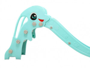 Tobogan pentru Copii Dolphin Turquoise, 175 cm