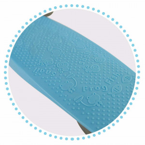 Trotineta de echilibru pentru copii, Ricokids, Loco, cu 3 roti, lumini LED, pliabila, ghidon reglabil, pana la 25 kg, Albastra
