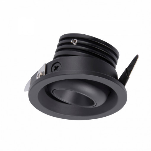 Spot negru, Spot incastrat, Spot rotund, Spot modern, Spot metal, Spoturi de interior, Spot living, Spot dormitor, Spot hol, Spot negru modern, Spot incastrat negru, Iluminat scari, Spot iluminat scari