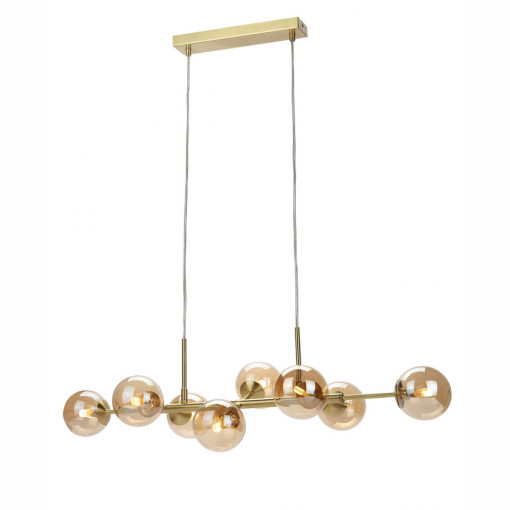 Lustra aurie, Lustra suspendata aurie, Lustra cu pendule, Lustra metal aurie, Lustra metal, Lustra moderna aurie, Lustra living, Lustra living aurie, Lustra moderna, Lustra dormitor, Lustra dormitor aurie, Lustra bucatarie, Lustra din metal, Lustra suspen