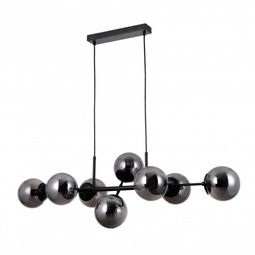Lustra neagra, Lustra suspendata neagra, Lustra cu pendule, Lustra metal neagra, Lustra metal, Lustra moderna neagra, Lustra living, Lustra living neagra, Lustra moderna, Lustra dormitor, Lustra dormitor neagra, Lustra bucatarie, Lustra din metal, Lustra 
