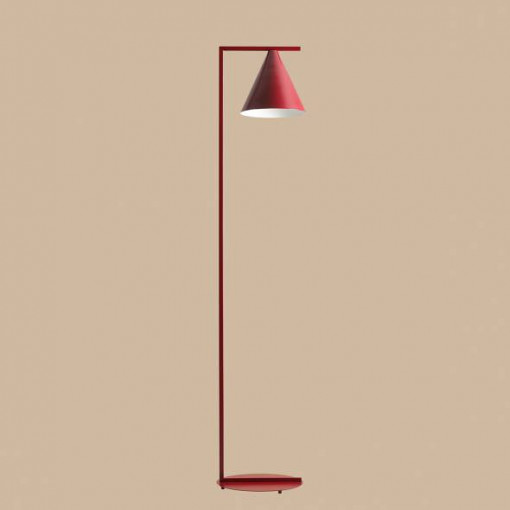 Lampadar rosu, Lampadar forma dreapta, Lampa de podea rosu, Lampadar modern, Lampadar living, Lampadar dormitor, Lampadar metal, Lampa de podea moderna, Lampadar modern living, Lampadar modern dormitor, Lampadar minimalist