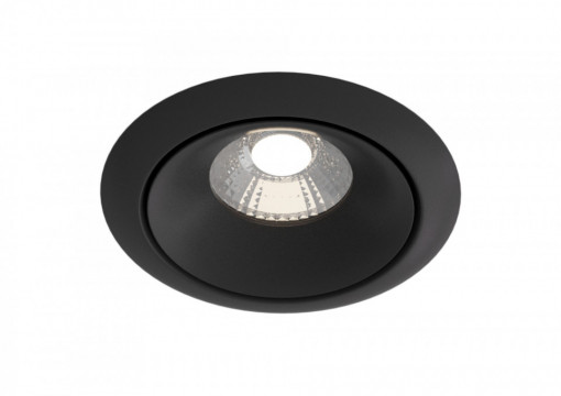 Spot incastrat Maytoni Yin Negru-L12B