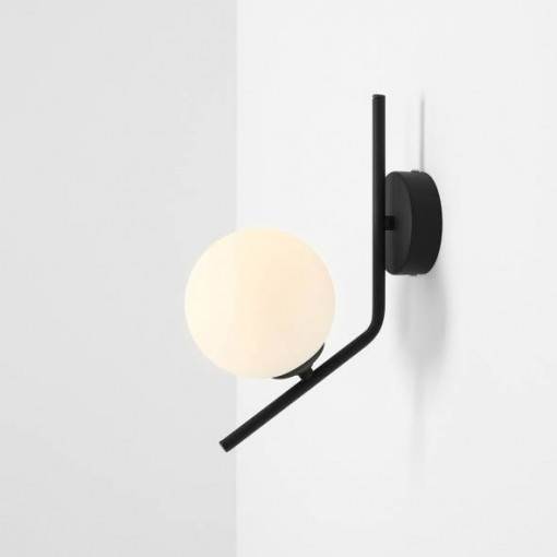 Aplica neagra, Aplica perete, Aplica dormitor neagra, Aplica perete lampa, Lampa de perete, Aplica dormitor, Iluminat interior, Aplica perete moderna, Aplica living, Aplica moderna dormitor, Aplica dormitor moderna, Aplica de perete living, Aplica de pere