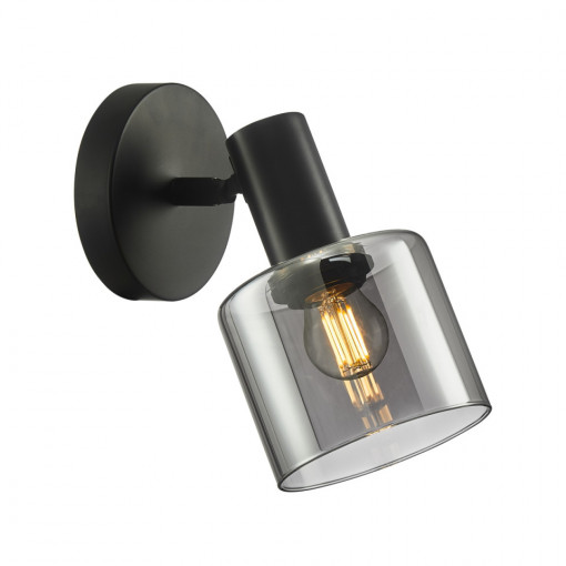 Aplica neagra, Aplica perete, Aplica dormitor neagra, Aplica perete lampa, Lampa de perete, Aplica dormitor, Iluminat interior, Aplica perete moderna, Aplica living, Aplica moderna dormitor, Aplica dormitor moderna, Aplica de perete living, Aplica de pere