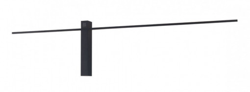 Aplica perete Sabre Maxlight Negru -W0283  Culoare: Negru  Dimensiuni: Lungime 91cm, Latime 4cm, Inaltime 22cm  Material: Metal, Acrilic  Becuri: 1 x 10W LED 230V, 700 LM, IP23, 3000k  Sistem Touch switch