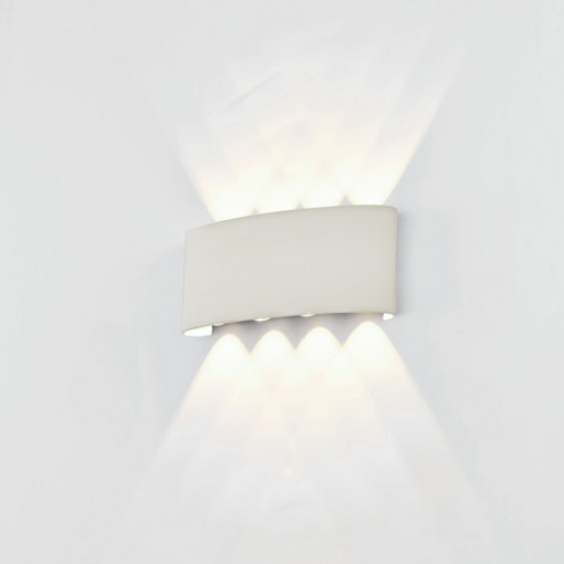 Aplica perete exterior, Aplica perete alba, Aplica alba, Aplica perete exterior alba, Iluminat exterior, Aplica perete terasa, Iluminat terasa, Aplica intrare exterior, Aplica de exterior pentru intrare, Iluminat intrare casa, Aplica perete exterior moder
