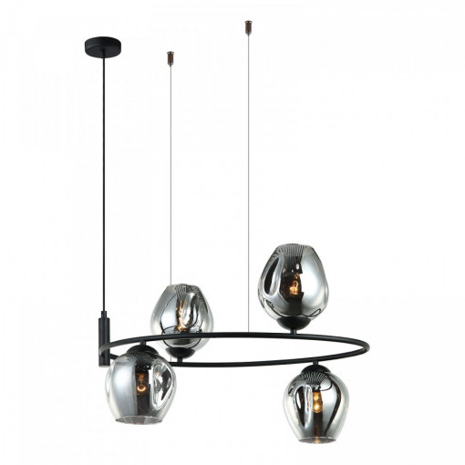 Lustra neagra, Lustra suspendata neagra, Lustra cu pendule, Lustra metal neagra, Lustra metal, Lustra moderna neagra, Lustra living, Lustra living neagra, Lustra moderna, Lustra dormitor, Lustra dormitor neagra, Lustra bucatarie, Lustra din metal, Lustra 