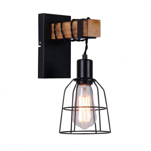Aplica neagra, Aplica perete, Aplica dormitor neagra, Aplica perete lampa, Lampa de perete, Aplica dormitor, Iluminat interior, Aplica perete moderna, Aplica living, Aplica moderna dormitor, Aplica dormitor moderna, Aplica de perete living, Aplica de pere