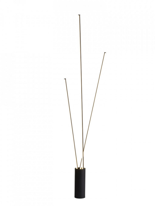 Lampadar neagru VERTICAL Mantra -7348