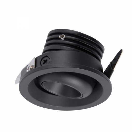 Spot negru, Spot incastrat, Spot rotund, Spot modern, Spot metal, Spoturi de interior, Spot living, Spot dormitor, Spot hol, Spot negru modern, Spot incastrat negru, Iluminat scari, Spot iluminat scari