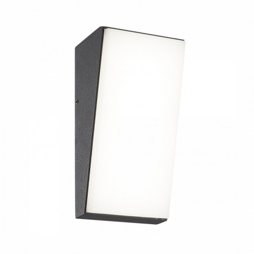 Aplica perete exterior, Aplica exterior gri inchis, Aplica exterior aluminiu, Aplica exterior grafit, Iluminat exterior, Iluminat terasa, Aplica terasa, Aplica exterior intrare, Aplica moderna, Aplica exterior moderna, Aplica iluminat terasa, Aplica exter