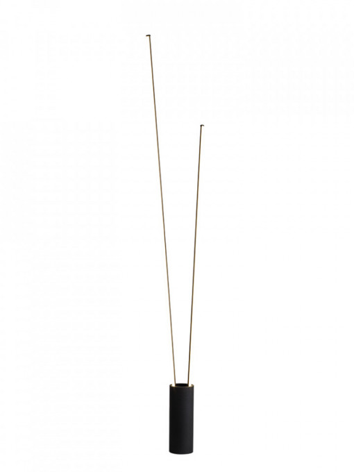 Lampadar negru VERTICAL Mantra -7346
