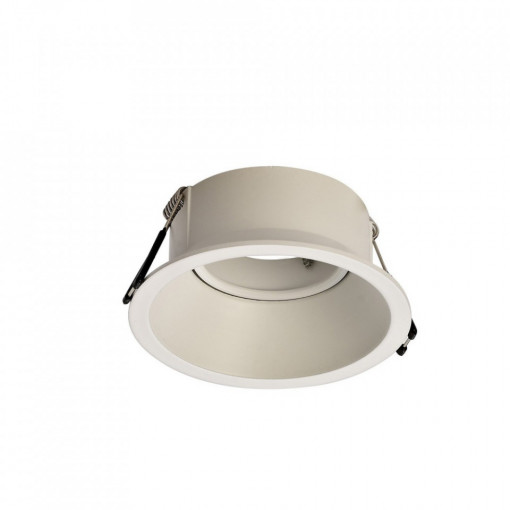Spot incastrat COMFORT Alb -C0160  Culoare: Alb  Dimensiuni: Diametru 9.6cm, Inaltime 4cm   Material structura: Metal  Becuri:  1 x GU10 - nu este inclus