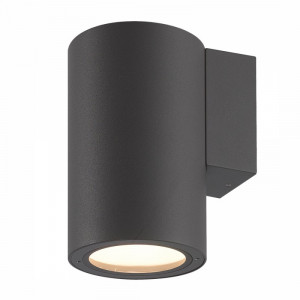 Aplica perete exterior moderna grafit cu 1 bec Mantra Volcano
