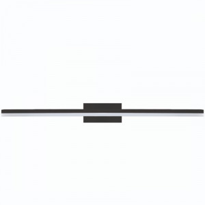 Aplica perete moderna neagra liniara minimalista Mantra Morne L