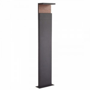 Lampa exterior moderna grafit cu led pentru gradina Mantra Ruka L