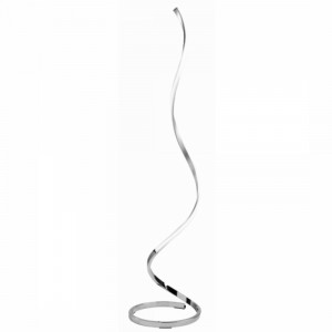 Lampadar modern argintiu dimabil spirala Mantra Nur S