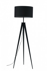 Lampadar modern negru minimalist din metal Fan Europe Ibis