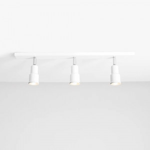 Plafoniera moderna alba din metal cu 3 becuri Aldex Aspo 