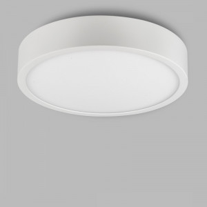 Plafoniera moderna alba rotunda cu led 4000k Mantra Saona Superficie XL