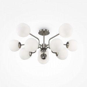 Plafoniera nickel, Plafoniera metal, Plafoniera moderna nickel, Plafoniera moderna dormitor, Plafoniera moderna bucatarie, Plafoniera living, Plafoniera moderna, Plafoniera dormitor, Plafoniera dormitor metal, Plafoniera moderna minimalista, Plafoniera mi