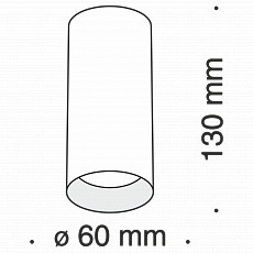 Spot aplicat Maytoni Focus S Alb 3- 01W